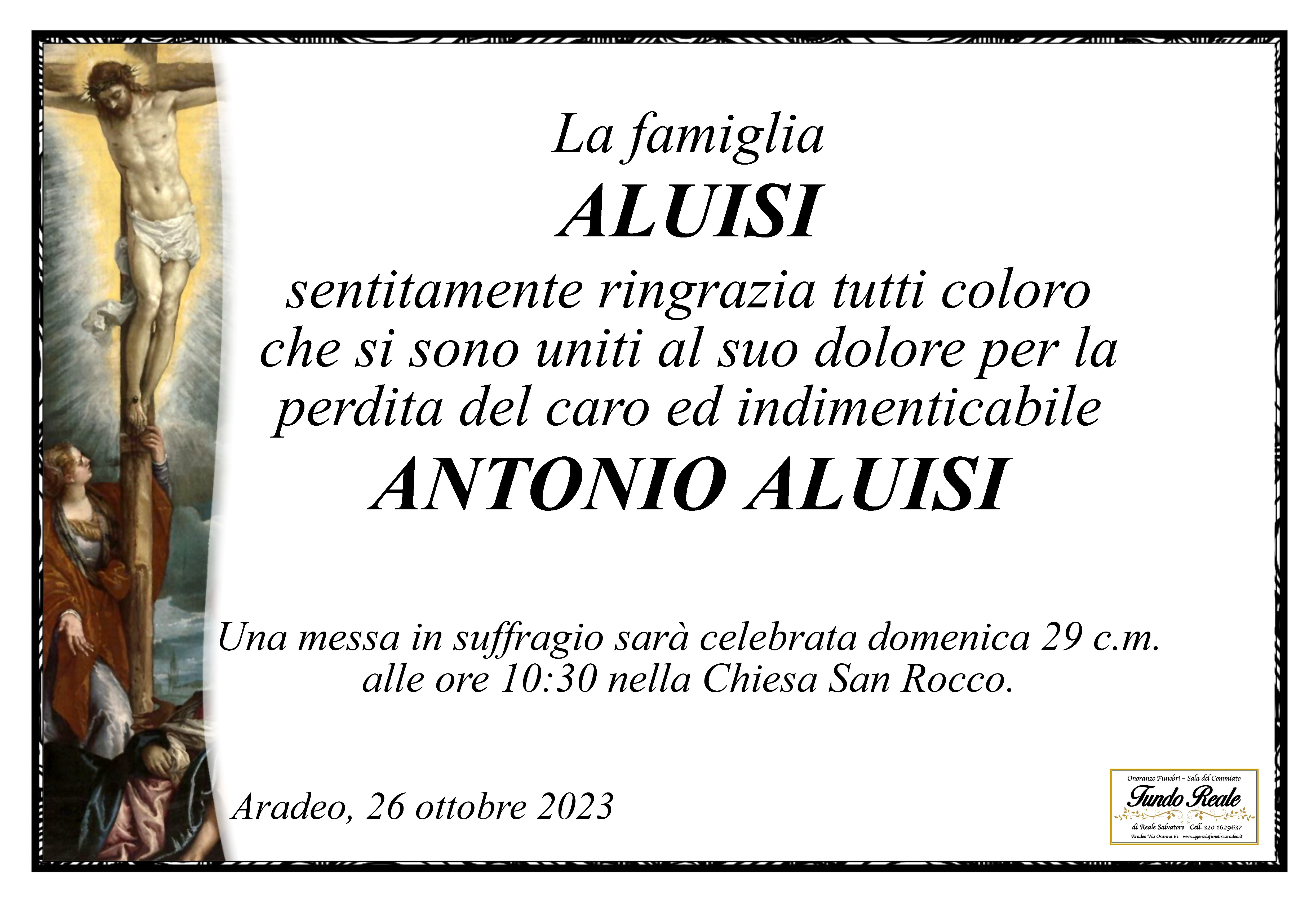 Famiglia Aluisi Antonio