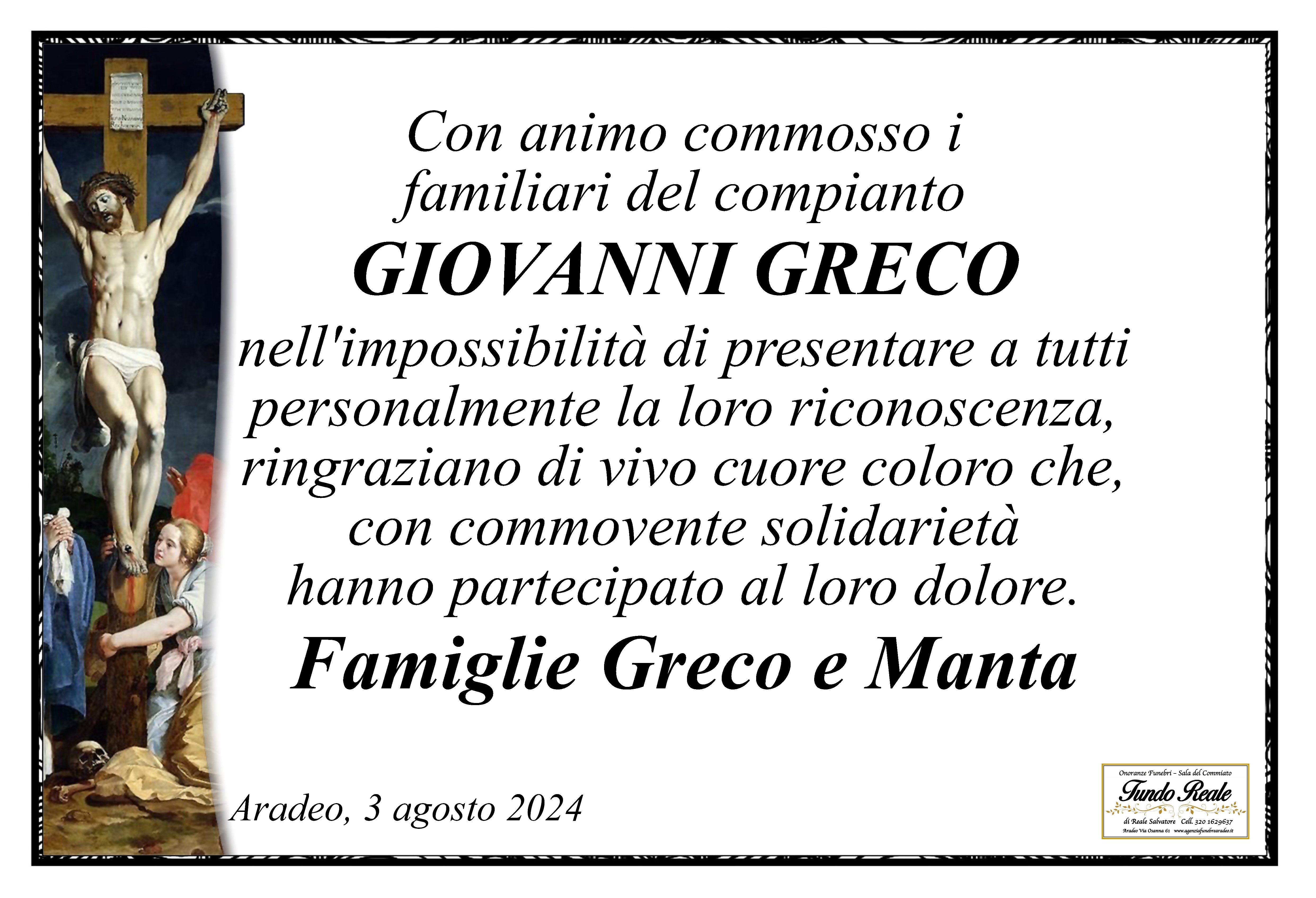 Famiglia Greco Giovanni